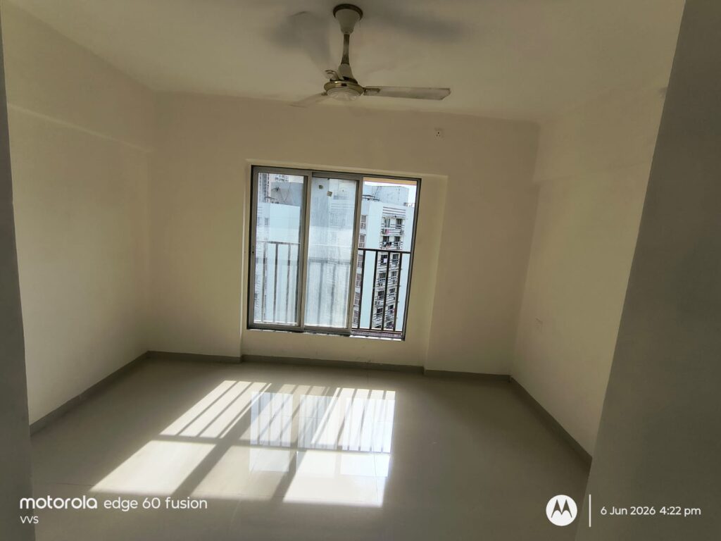 2BHK 2 bath Semi-Furnished flat available on rent at Mulund West