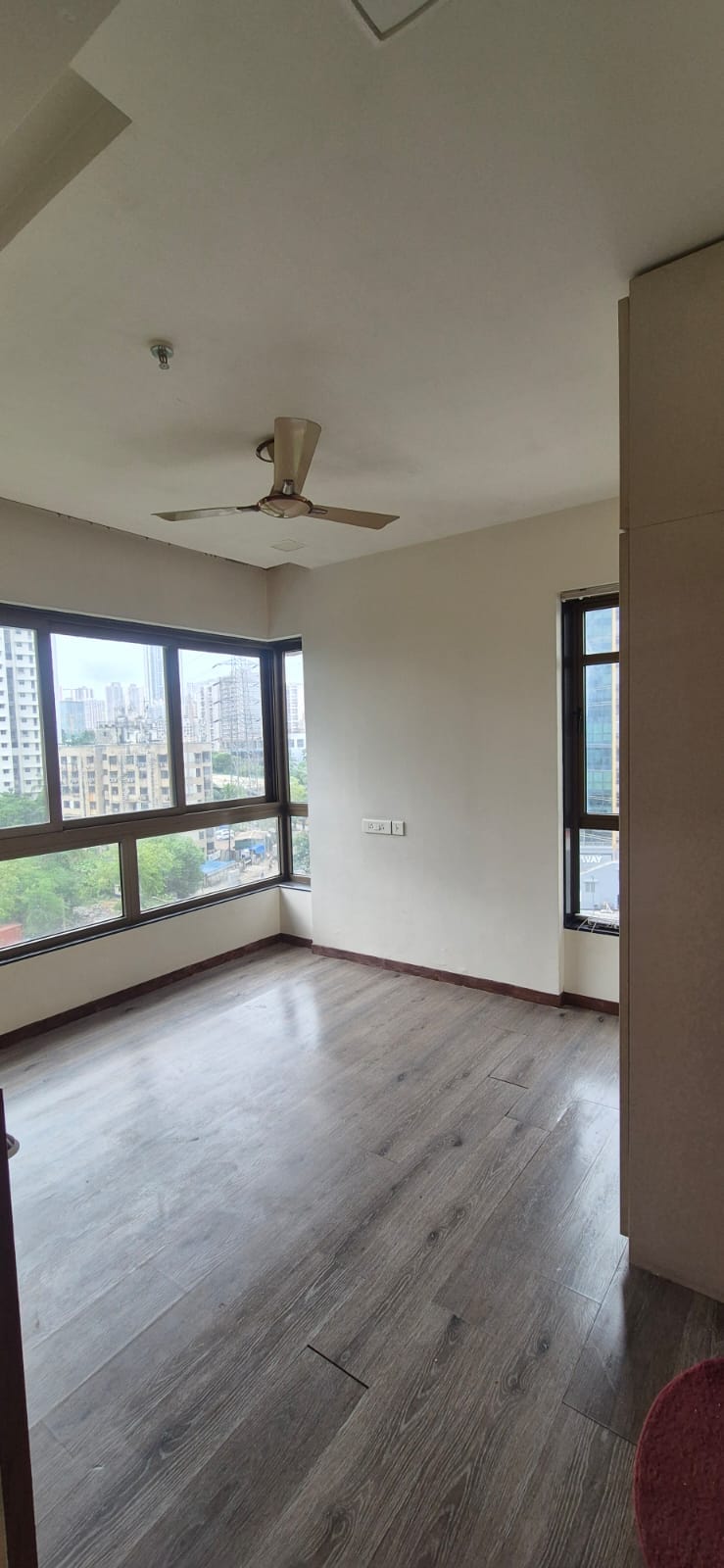 2BHK 2 bath Semi-Furnished flat available on rent at Mulund West
