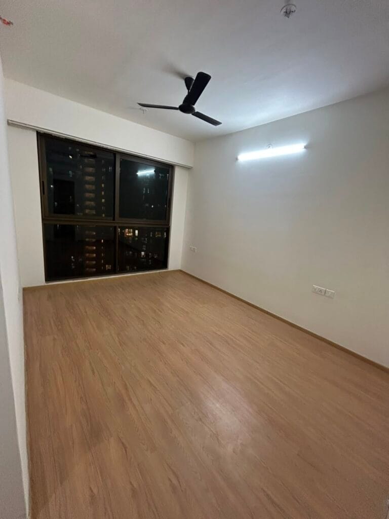 2BHK 2 bath Semi-Furnished flat available on rent at Kanjurmarg East