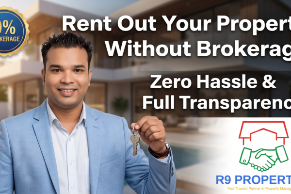 Property owner renting out flat without brokrage with R9 Properties Team